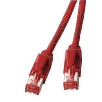 Пач корди екранирани кат. 6а 1000 MHz Draka кабел, червени  - 1