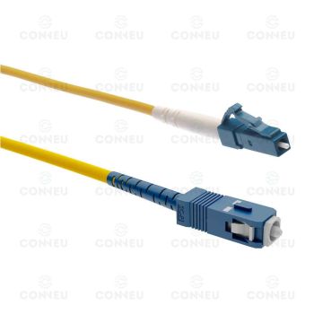 Оптична пач корда LC/UPC-SC/UPC, сингъл мод OS2, симплекс, Conneu
